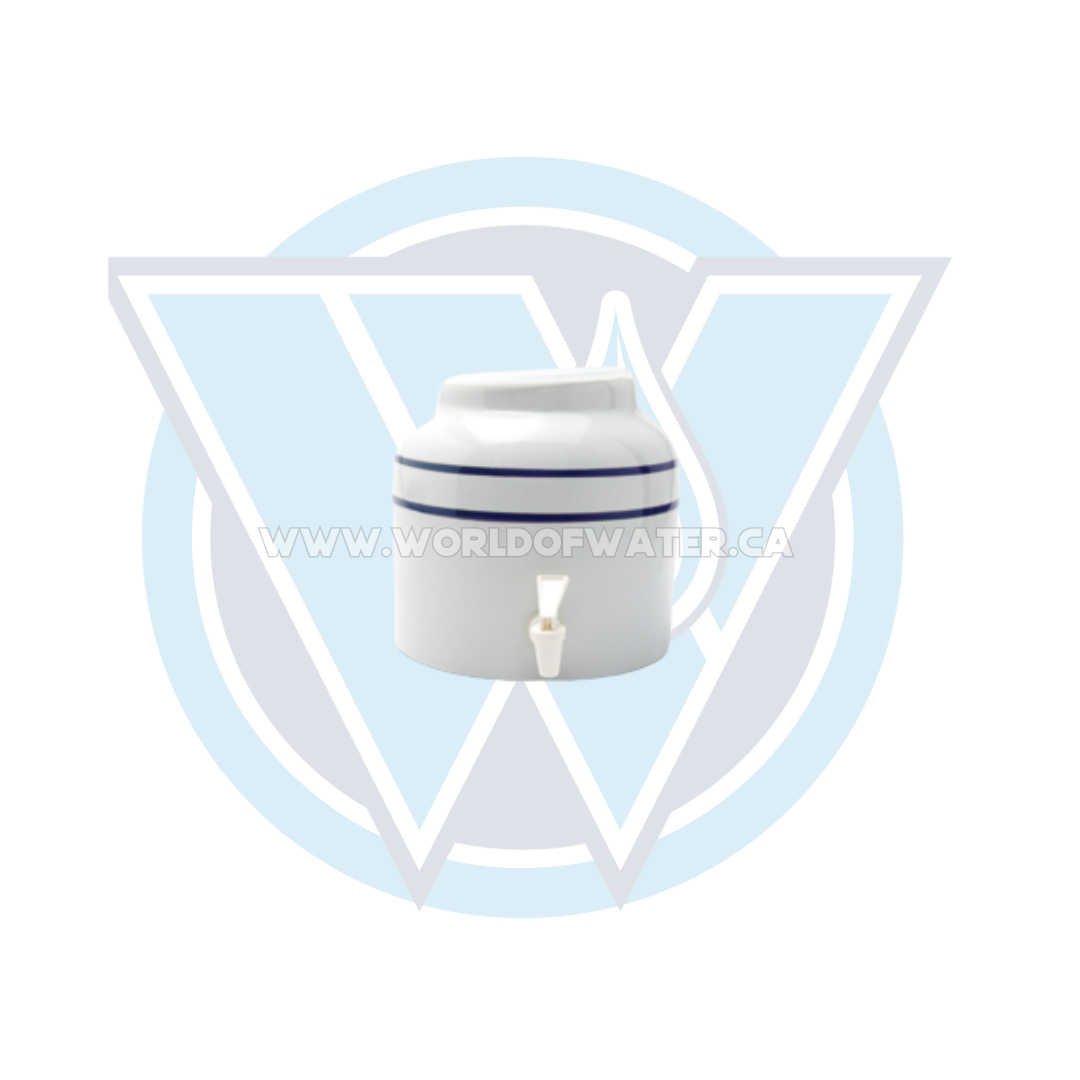 Featured image for “Blue Stripe Crock 2 Gallon”