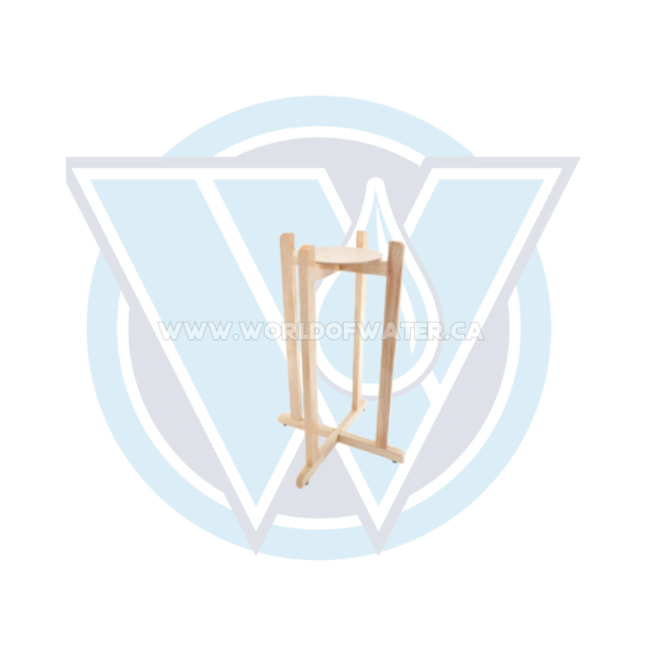 Natural Oak Wood Floor Stand