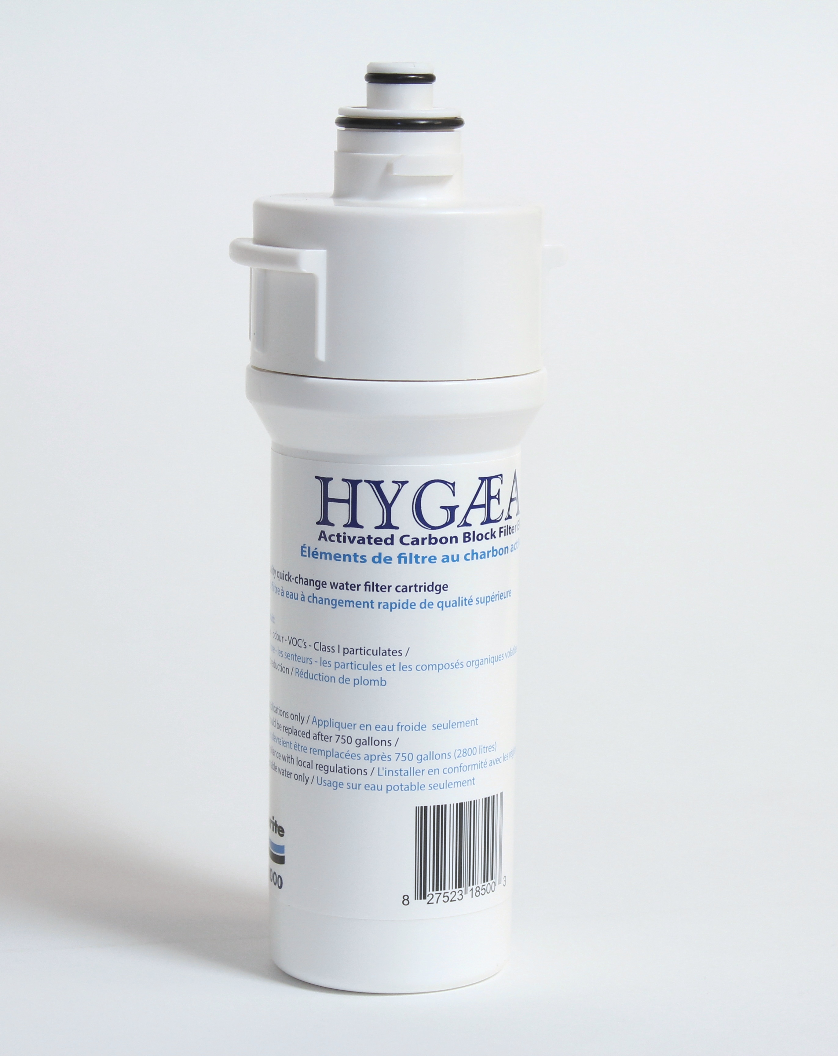 Featured image for “Hygaea Carbon Block, 0.5 Micron, Quick-Change Filter”