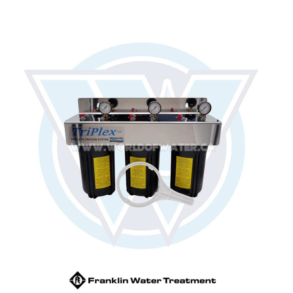 Triplex Filter System TriPlex Triple Stage Filtration With Gauges, 10